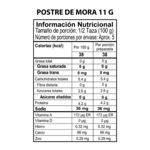 Postre de Mora - Imagen 2