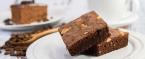 Melcochudo brownie sin azúcar adicionada