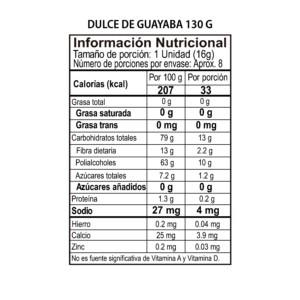 Dulce de Guayaba x 130g - Imagen 2