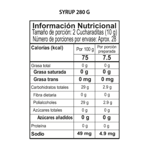 Syrup Konfyt x 280 g - Imagen 2