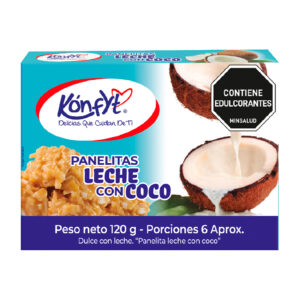 Panelitas de Leche con coco