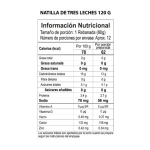 Natilla Tres Leches - Imagen 2